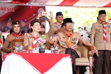 Peringati Hari Pramuka ke-65, Amsakar Tekankan Teknologi dan Swasembada Pangan