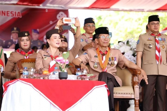 Peringati Hari Pramuka ke-65, Amsakar Tekankan Teknologi dan Swasembada Pangan