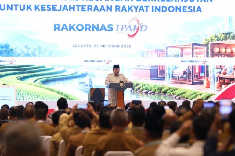 PRESIDEN PRABOWO APRESIASI CAPAIAN TPAKD DALAM MEMPERLUAS AKSES KEUANGAN DAN MENINGKATKAN KESEJAHTERAAN MASYARAKAT
