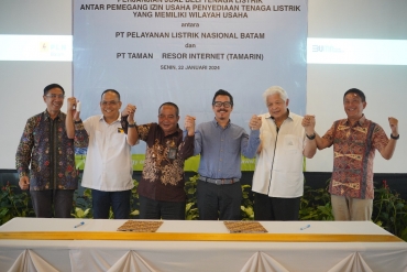 Jalin Sinergi dengan Tamarin, PLN Batam Siap Dukung Investasi Data Center