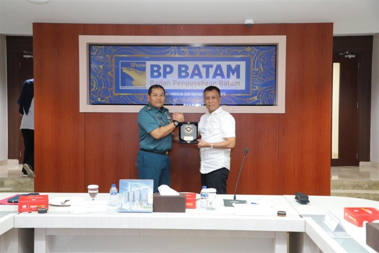 BP Batam Terima Kunjungan Perwira Dikreg Seskoal