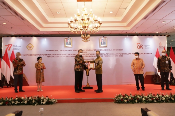 KOMITMEN OJK PERCEPAT PENYELESAIAN REKOMENDASI DARI BPK RI