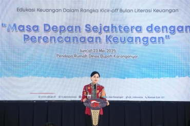 TINGKATKAN LITERASI KEUANGAN KAUM MUDA, OJK GELAR EDUKASI KEUANGAN WILAYAH SOLO RAYA