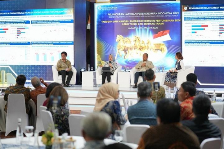 Peluncuran Laporan Perekonomian Indonesia ((LPI) 2025