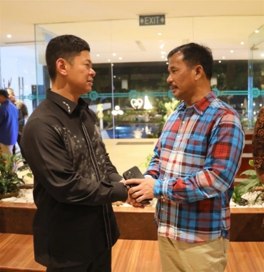 Kepala BP Batam Sambut Peserta Kejurnas Road Race and Mountain Bike 2024 Lewat Welcome Dinner